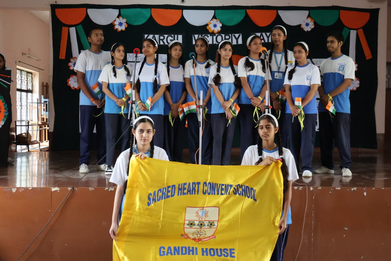 INTER HOUSE SINGING COMPETITION ON KARGIL VICTORY DAY